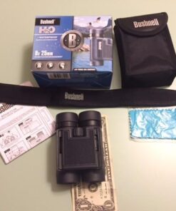 Bushnell H2O Waterproof/Fogproof Compact Roof Prism Binocular Black, 8x25mm 25 51sNBssZnL
