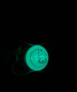 MAM Night Pacifiers 0-6 Months, Best for Breastfed Babies, Glow in the Dark, Baby Boy, 2 Count 2-Pack 47 51sNUuZZ4wL