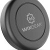 WixGear Universal Flat Stick On Dashboard Magnetic Car Mount Holder for Cell Phones and Mini Tablets with Fast Swift-Snap Technology - Extra Slim 58 51sRIYbqrpL