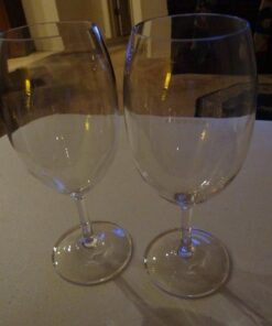 MICHLEY Unbreakable Wine Glasses, 100% Tritan Plastic Shatterproof Large Wine Glasses 20 oz, Set of 2 28 51sSA4pplcL