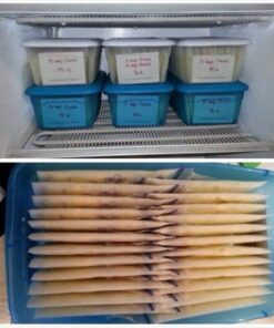 NUK Simply Natural Seal n' Go Breast Milk Bags, 100 CT 100 Count (Pack of 1) 35 51sX5jvm8bL