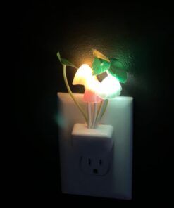 Rienar Sensor Led Night Light, Color Changing Plug-in LED Mushroom Dream Bed Lamp 42 51sXiDiFgJL