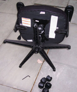 HON Prominent High Back Work Mesh Computer Chair for Office Desk, (HVL531), Swivel-Tilt, Black Fabric Office Chair 43 51satW6pBrL