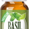 Healing Solutions 10ml Oils - Basil Essential Oil - 0.33 Fluid Ounces 0.33 Fl Oz (Pack of 1)