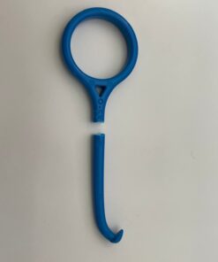 OrthoKey Retainer & Aligner Removal Tool - Dental-Grade Orthodontic Supplies for Invisible Braces, Cleaning & Travel - Bracket & Denture Remover (2-Pack) Blue Blue 2-Pack 38 51scccT7VNL