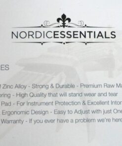 Nordic Essentials Guitar Capo Deluxe with Carrying Pouch - Brushed Metallic Bronze 33 51sd4tRCBhL