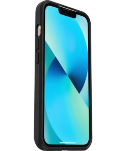 OtterBox iPhone 13 (ONLY) Prefix Series Case - BLACK CRYSTAL, Ultra-Thin, Pocket-Friendly, Raised Edges Protect Camera & Screen, Wireless Charging Compatible REACT 12 51sfdfXEb1L