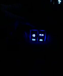 MicTuning MH002 2PCS Rocker Switch Holder Panel Housing Kit Fireproof ABS Plastic Black, 1 Pack 21 51sw8O49eL