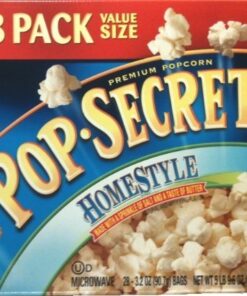 Pop Secret Home Style Popcorn, 28 Count Homestyle 3.2 Ounce (Pack of 28)