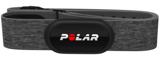 Polar H10 Heart Rate Monitor Chest Strap - ANT + Bluetooth, Waterproof HR Sensor for Men and Women M-XXL: 26-36" Gray