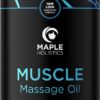 Sore Muscle Massage Oil for Body - Relaxing Massage Oil for Massage Therapy with Lavender and Rosemary Oils for Muscle Relief - Gentle Warming Massage Oil for Sore Muscles for Pro or Home Use (8oz) Herbal Citrus 8 Fl Oz (Pack of 1) 26 51t2vcSUpsL