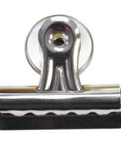 School Smart Rust Resistant Magnetic Clip, 2 in, Steel, Nickel Plated, Pack of 12 9 51t5hV00fuL