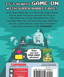 Robo-Rabbit Boy, Go!: A Branches Book (Press Start! #7) (7) 4 51t72b lIRL