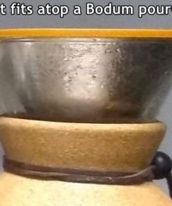 Willow & Everett Pour Over Coffee Dripper - Reusable Drip Cone Filter & Strainer - Paperless Filters 26 51t81ElhOQL