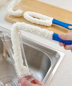 Long Bottle Brush Cleaner, Flexible Bottle Scourer (Foam) 7 51t9TpzcKwL
