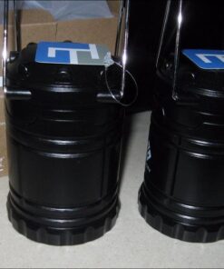 Etekcity Lantern Camping Essentials Lights, Led Lantern for Power Outages, Tent Lights for Emergency, Hurricane, Battery Powered Flashlight, Survival Kits, Operated Lamp, 2 Pack, Black 46 51tCNIqwR0L