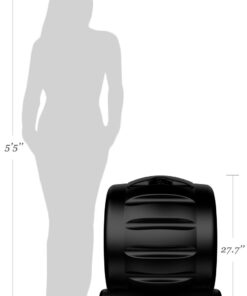 The Most Beautiful Composter in The World in Black, Made in America, Food Safe, BPA and Rust Free, No Assembly Required, Envirocycle Composting Tumbler Bin and Compost Tea Maker … 35 US Gallon 31 51tCxOhVPL