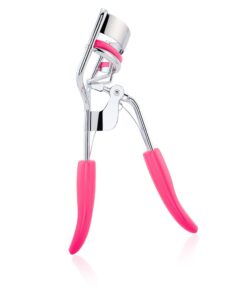 Silicone Eyelash Curler with Refill Pads & Satin Pouch Designed for No Pinching or Pulling and Perfect for Those with Straight Flat Lashes Wanting Dramatic Long Lasting Seamless Curls 32 51tEqxWhshL