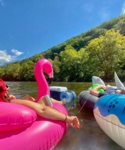 JOYIN Inflatable Flamingo Tube, Pool Float, Fun Beach Floaties, Swim Party Toys, Summer Pool Raft Lounge for Adults & Kids, with 2 Cup Holders and Head Rest 34 51tJE0TdRL