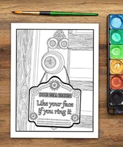 Mom Life: A Snarky Adult Coloring Book 31 51tMyFL0GaL