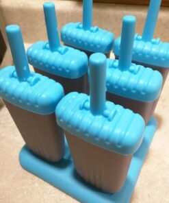 Popsicles Molds, Ozera Set of 6 Reusable Ice Pop Molds Easy Release Popsicle Maker Molds Cream Popcical Molds for Homemade Popsicles With Funnel & Cleaning Brush Assorted Colors 45 51tOF0Qql2L