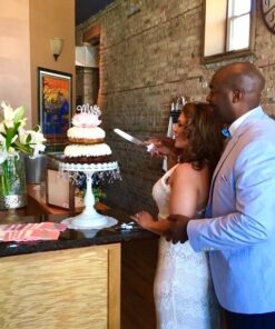 Ella Celebration Mr and Mrs Wedding Cake Topper Rhinestone Monogram Decoration Cake Toppers Mr & Mrs (Silver) Silver 38 51tPnS01BhL