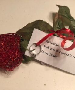 Silver Faux Diamond Engagement Rings for Wedding Table Scatter Decorations, Party Supply Favor Accents, Cupcake Toppers, Arts & Crafts (12 Pack) (12 Pack) 12 51tWLLbM0PL