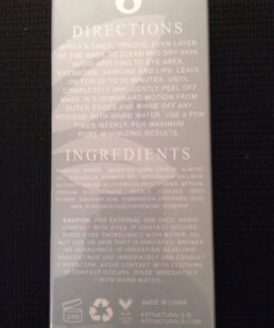 Artnaturals Peel Off Blackhead Remover - (3.4 Fl Oz / 100ml) - Blemish & Pimple Removal Face Mask - Black Head Tool, Purifying Deep Cleanser & Mud Mask – Reduce Pore Size & Redness - Acne-Prone 49 51tX1X5ODOL