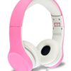 NENOS Children Kids Children's Volume Limited Headphones for Kids Foldable (Pink) Pink 27 51tdi6cGBL