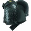 CLC Custom Leathercraft 345 Professional Kneepads, Supportive Gel Cushion, Breathable Neoprene Straps, Over Sized Caps for More Coverage, Ideal for Gardening, Flooring, Cleaning and Construction , Black 15 51teaCwgvWL