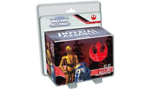 Star Wars Imperial Assault Board Game R2-D2 and C-3PO ALLY PACK - Epic Sci-Fi Miniatures Strategy Game for Kids and Adults, Ages 14+, 1-5 Players, 1-2 Hour Playtime, Made by Fantasy Flight Games