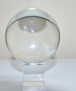 Amlong Crystal Meditation K9 Crystal Ball 3.25 inch (80mm) Diameter for Photography, Lensball, Decorative Ball with Free Crystal Stand and Gift Box, Clear 36 51tj2TXRCUL