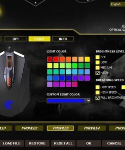 Burxoe Mouse Mice Z-7900 4000 DPI Metal Base MMO/FPS High Precision Optical Gaming Mouse 57 51tja3pXW2L