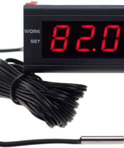 bayite AC 110V Fahrenheit Digital Temperature Controller 10A 1 Relay with Sensor 19 51tpDGLLZkL