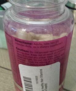 Hairfinity Hair Vitamins - Scientifically Formulated with Biotin, Amino Acids, Supplement That Helps Support Hair Growth - Vegan - 60 Veggie Capsules (1 Month Supply) 60 Count (Pack of 1) 39 51uSbQp1h7L