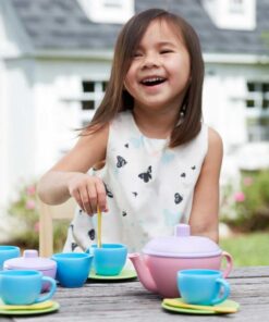 Green Toys Tea Set - BPA / Phthalates Free Play Toys for Gross Motor, Fine Skills Development. Kitchen Toys 20 51uSpbn1RdL