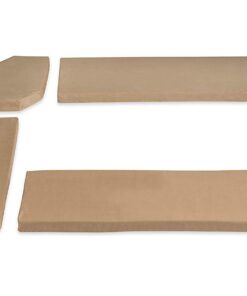 Alternative view of Linon Chelsea Cushion Set, Brown