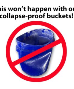 Oneida Air Systems Dust Deputy Deluxe Cyclone Separator Kit with Collapse-Proof Buckets for Wet/Dry Shop Vacuums (DD Deluxe 5-Gal) DD Deluxe 5-Gal 30 51ualDyAtcL