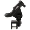 Scotty #284-BK Baitcaster/Spinning Rod Holder w/ #243 Square Rail Mount , Black