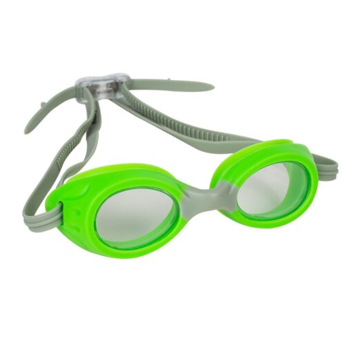 Splaqua Kids Swim Goggles for Boys, Girls- Adjustable Straps- UV Protection Swimming Goggle Neon Green