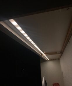 Muzata 6-Pack 3.3ft/1Meter U Shape LED Aluminum Channel System with Cover, End Caps and Mounting Clips Aluminum Profile for Under Cabinet LED Strip Light Installations U1SW WW LU1 51 51udiXjpu8L