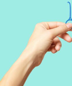 OrthoKey Retainer & Aligner Removal Tool - Dental-Grade Orthodontic Supplies for Invisible Braces, Cleaning & Travel - Bracket & Denture Remover (2-Pack) Blue Blue 2-Pack 32 51ujFshvGqS 3