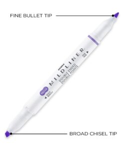 Zebra Pen Mildliner Double Ended Highlighter Set, Broad and Fine Point Tips, Assorted Ink Colors, 15-Pack 37 51ulEOIR5KL