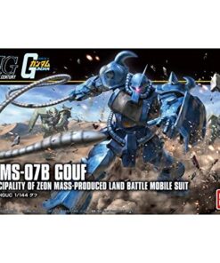 Bandai Hobby HGUC Gouf Revive Mobile Suit Gundam Building Kit (1/144 Scale), Multi-Colored, 8" 30 51unqQvqmML