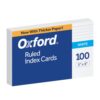 Oxford Ruled Index Cards, 5" x 8", White, 100/Pack (51) 24 51usAxnkTyL