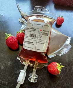 Amazlab Halloween Party Cups, Live Blood of Theme Parties- IV Blood Bag Drink Containers 11.5 FL Oz, Vampire/ Hospital/Halloween Theme Party Favors, Nurse Graduation Party Props (10Packs) 21 51utDELsGJL