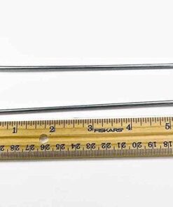 6 Inch Galvanized Landscape Staples Made in USA - 100 Metal Garden Stakes for Gardening - 11 Gauge Anti-Rust Heavy-Duty Ground Sod Pins Yard Stakes for Weed Barrier Fabric Irrigation Tubing Hose 44 51uwa4vzN6L