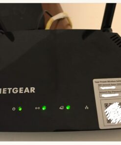 NETGEAR WiFi Router (R6120) - AC1200 Dual Band Wireless Speed (up to 1200 Mbps) | Up to 1200 sq ft Coverage & 20 Devices | 4 x 10/100 Fast Ethernet and 1 x 2.0 USB ports AC1200 WiFi 21 51uyv5hMkIL