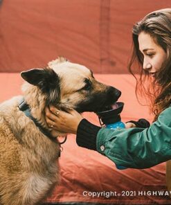 Highwave AutoDogMug Dog Water Bottle BPA-Free Portable Dog Water Bottle | Leak-Proof Portable Dog Water Bottle for Hiking and Traveling | Dish-Washer Safe, 20 oz Blue 23 51uzdNA7wmS