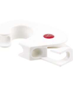 Taylor Made Products 1108 Boat Fender Hanger (Clip Rail Mount, Up to 1-Inch Rails) , White 7 51v32mcBQsL